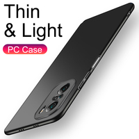 Ultra cienka twarda obudowa tylnej okładki do Xiaomi Mi 11 10 Ultra 10T Lite Redmi uwaga 10S 9S 9 9A 9C Poco X3 F3 M3 F2 Pro matowa obudowa 1